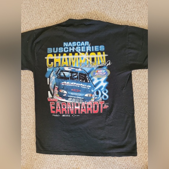 Vintage t-shirt 1998 Dale Earnhardt Jr Busch Nascar Series Champion, size L - Picture 2 of 5